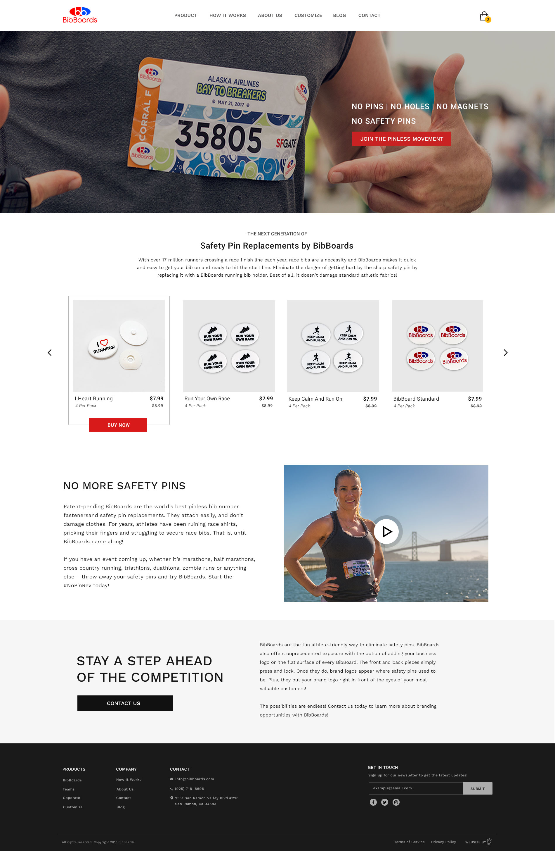 Homepage for Bibboards