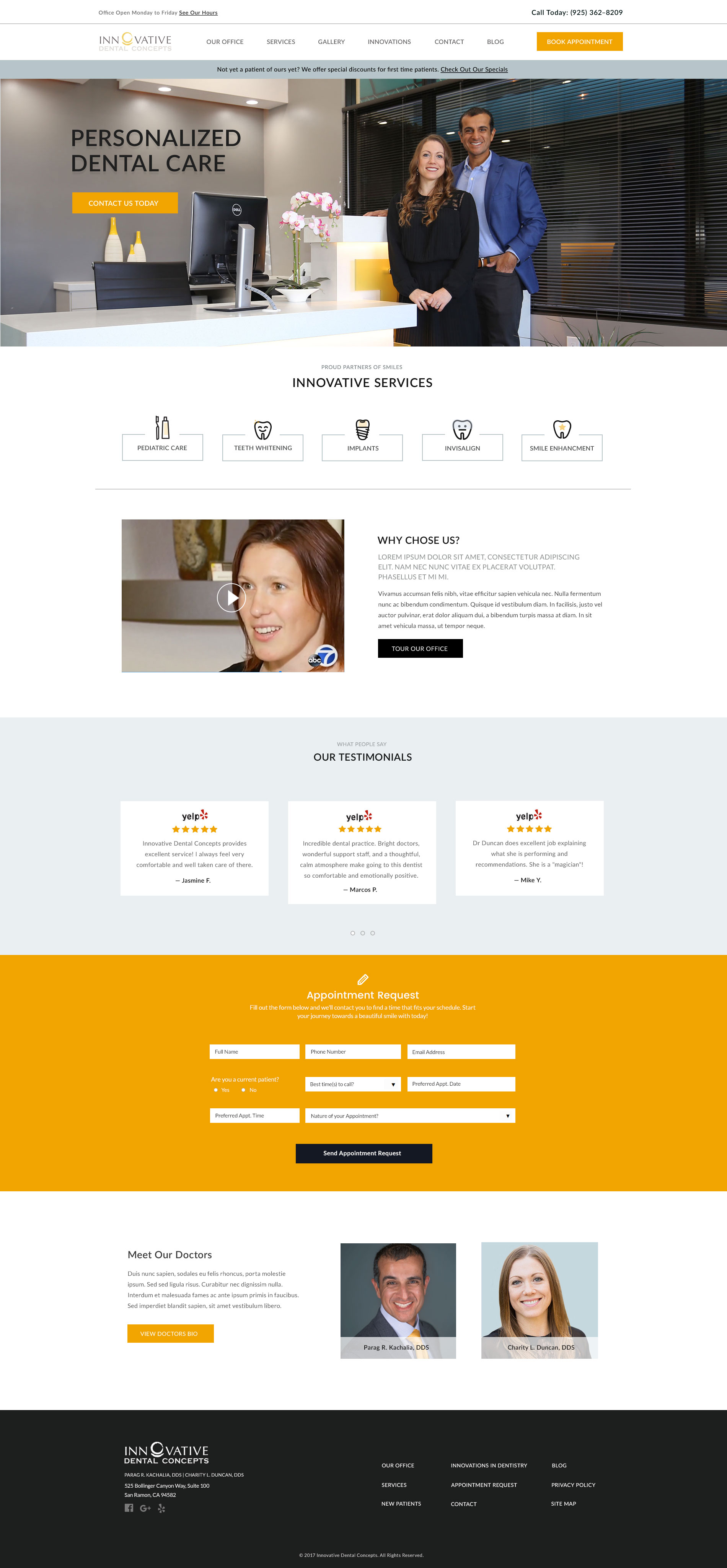 Redeisgn of Innovative Site