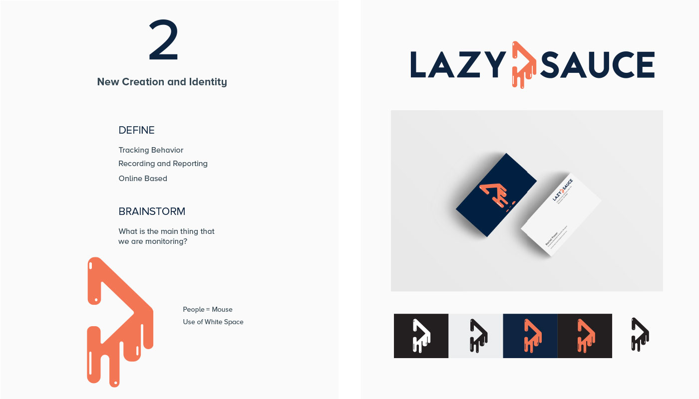 Lazy Sauce Logo Redesign